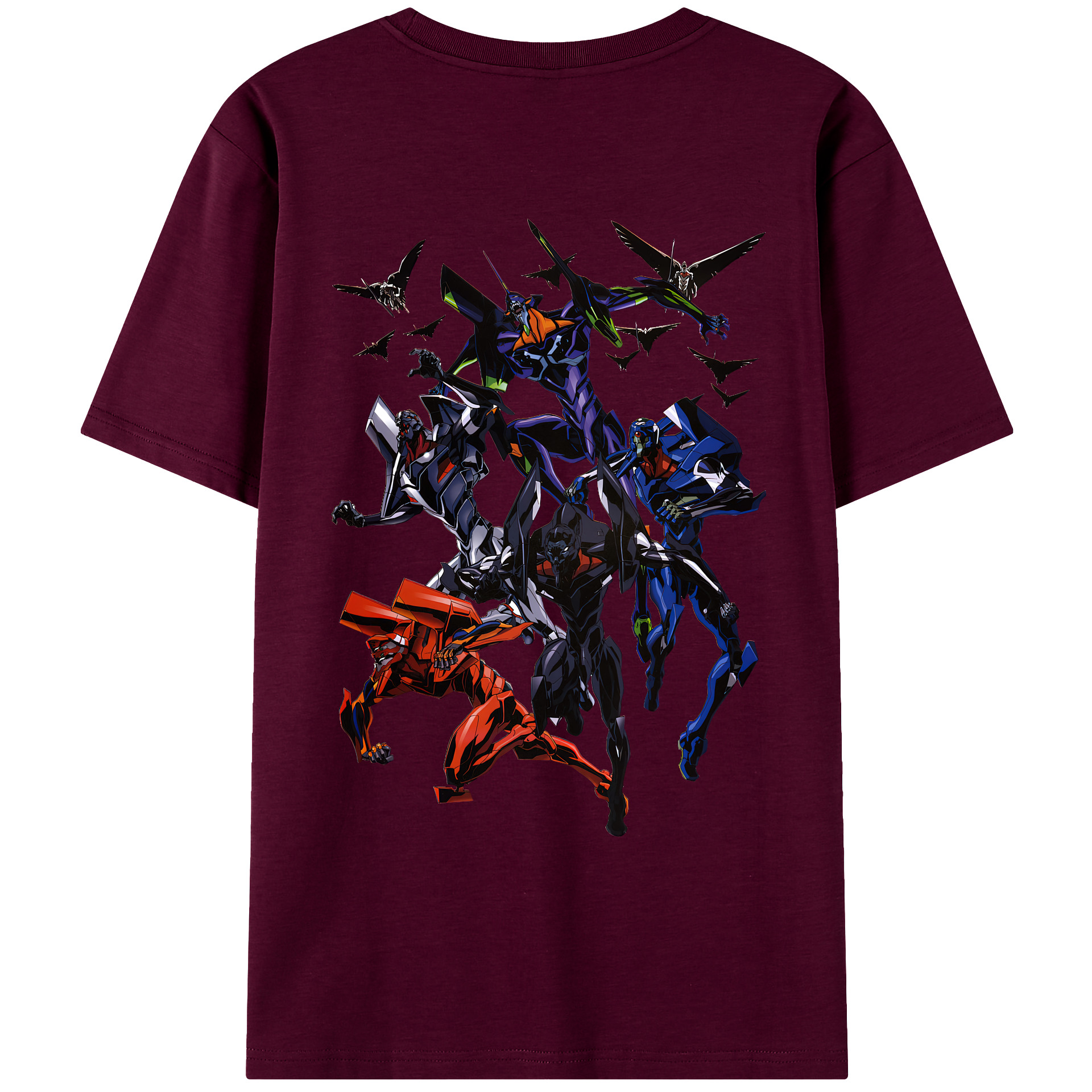（画像用） EVA 新世紀エヴァンゲリオン レディース半袖Tシャツ(バックプリント)